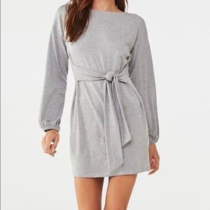 Forever 21 Marled Sweatshirt Dress